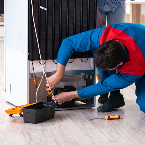 how much do you charge for refrigerator repair services in Baldwin